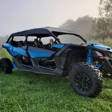 Can-Am Maverick X3 MAX Soft Top Roof (Hard Windshield) by 3 Star UTV, top view