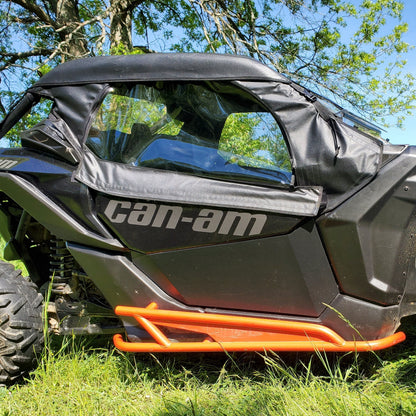 Can-Am Maverick X3 Full Cab Encloure (Hard Windshield) by 3 Star UTV, rear view 2