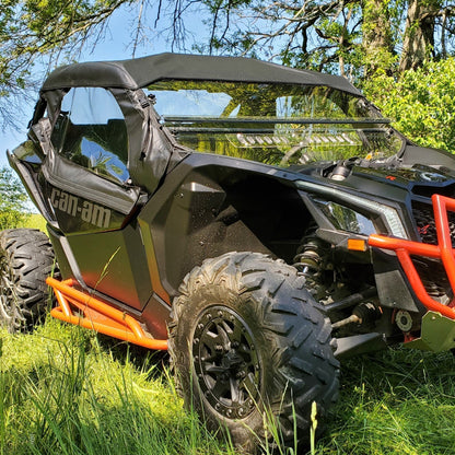 Can-Am Maverick X3 Full Cab Encloure (Hard Windshield) by 3 Star UTV, rear view 3