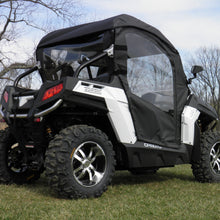 CFMOTO ZFORCE 600 Full Doors & Rear Windshield Enclosure by 3 Star UTV, rear view