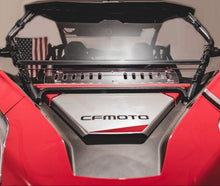 CFMOTO ZFORCE 950 2-Piece Scratch Resistant Polycarbonate Front Windshield by 3 Star UTV, product view 1