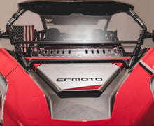 CFMOTO ZFORCE 950 2-Piece Polycarbonate Front Windshield by 3 Star UTV, product view 1