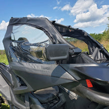 CFMOTO ZFORCE 950 Upper Doors & Rear Windshield Enclosure by 3 Star UTV, rear view 2