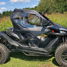 CFMOTO ZFORCE 950 Upper Doors & Rear Windshield Enclosure by 3 Star UTV, rear view