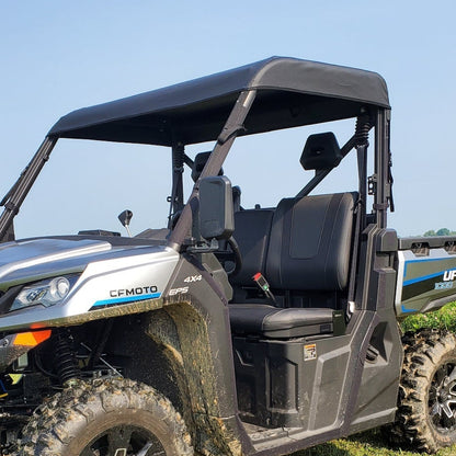 CFMOTO UFORCE 1000 Soft Top Roof (Hard Windshield) by 3 Star UTV, top view
