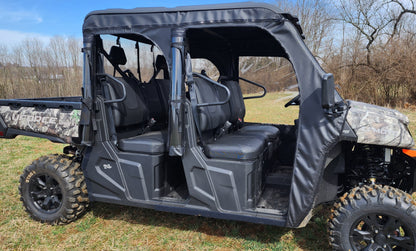 CFMOTO UFORCE 1000 XL Front & Rear Soft Full Doors by 3 Star UTV, front and rear view 4