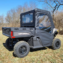 CFMOTO UFORCE 600 Door & Rear Windshield Enclosure by 3 Star UTV, rear view