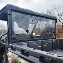 CFMOTO UFORCE U10 Pro Polycarbonate Rear Windshield by 3 Star UTV, rear view