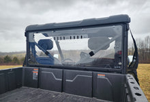 CFMOTO UFORCE U10 Pro Polycarbonate Rear Windshield by 3 Star UTV, rear view 2
