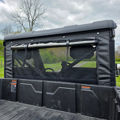 CFMOTO UFORCE U10 Pro Soft Rear Windshield with Mesh Window by 3 Star UTV, product view 1