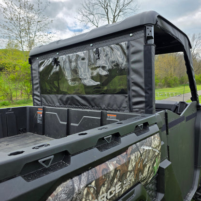 CFMOTO UFORCE U10 Pro Soft Rear Windshield with Mesh Window by 3 Star UTV, product view 3