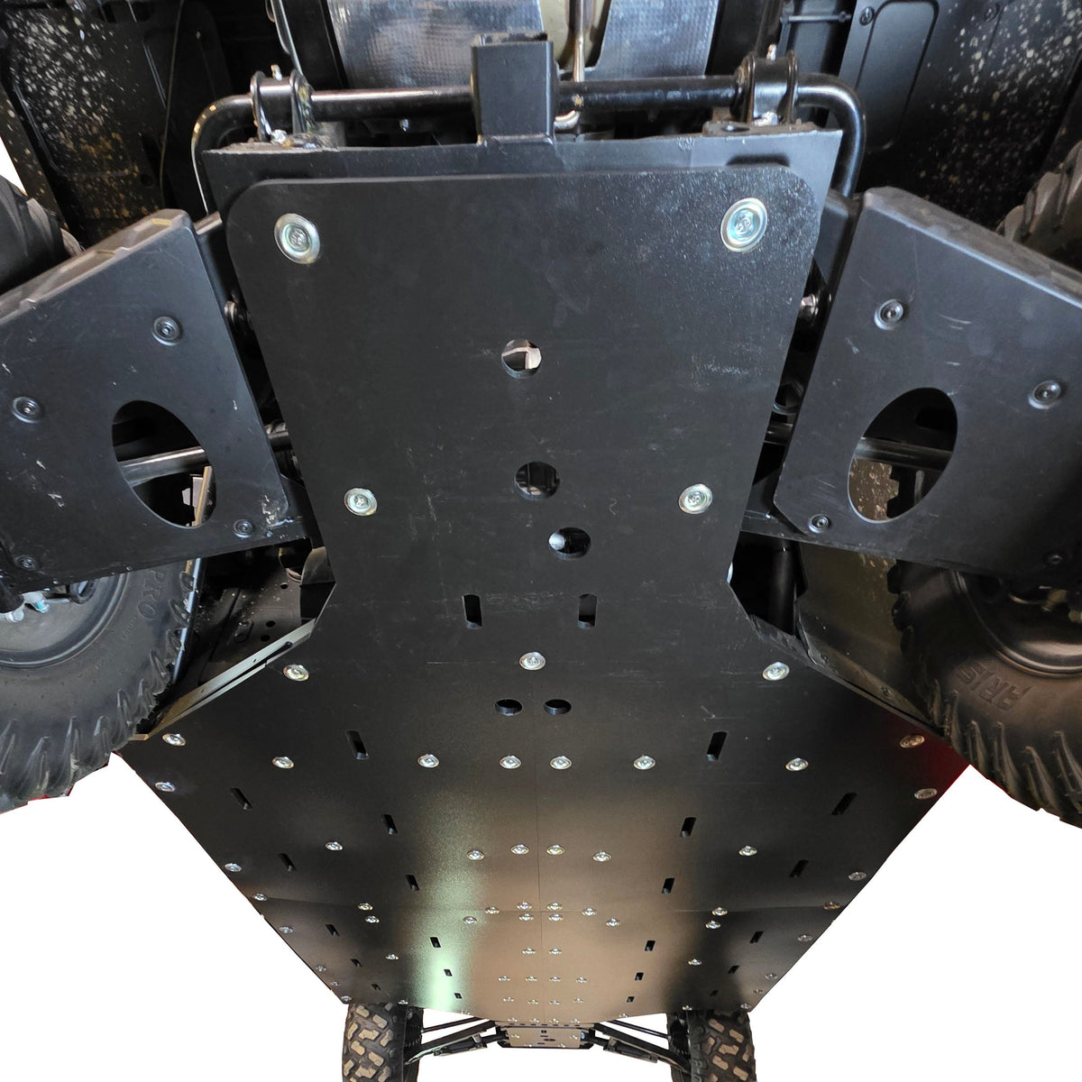 CFMOTO UFORCE U10 XL Pro HDPE Skid Plate by 3 Star UTV, product view 3