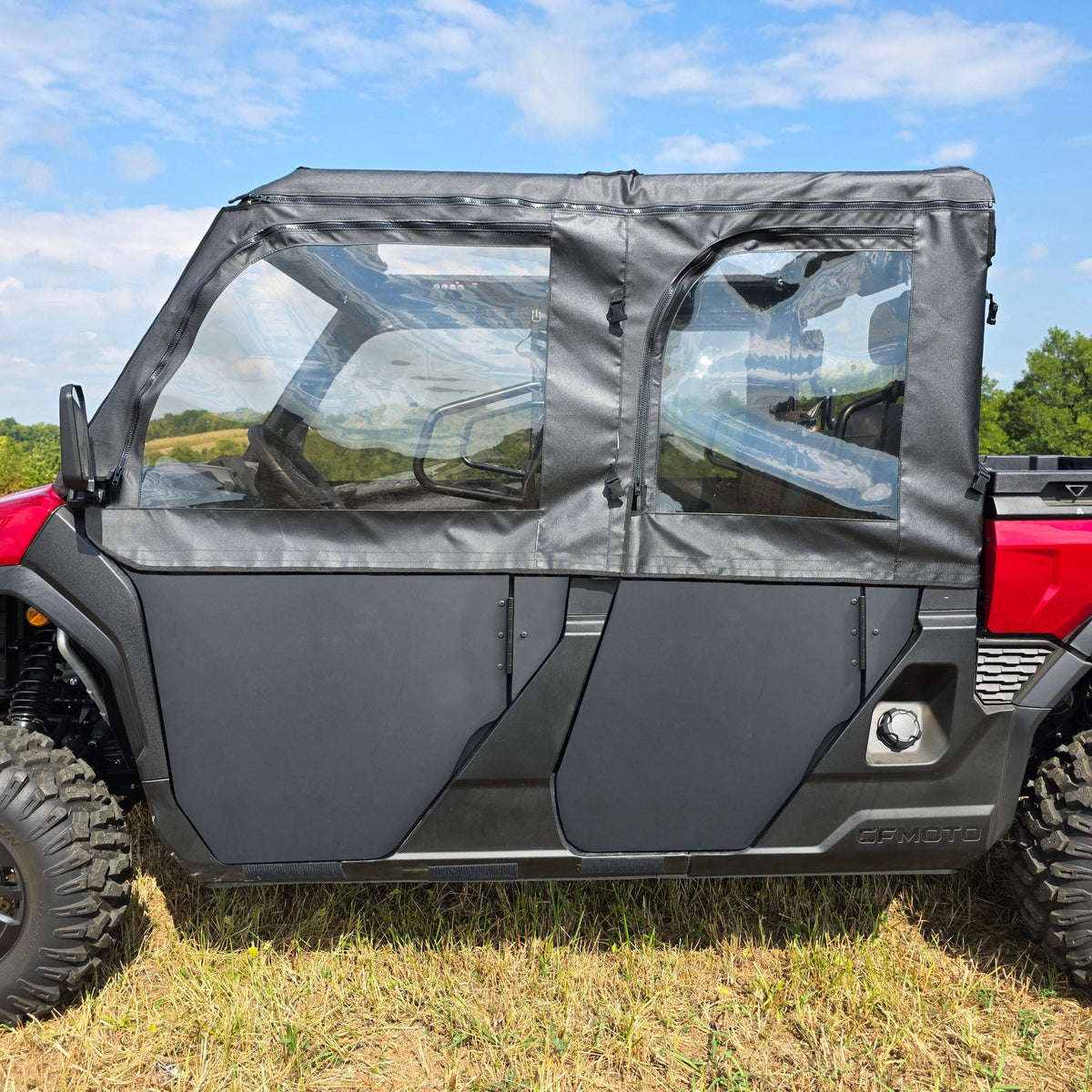 CFMOTO UFORCE U10 XL Pro Soft Upper Doors & Rear Windshield Enclosure by 3 Star UTV, product view 1