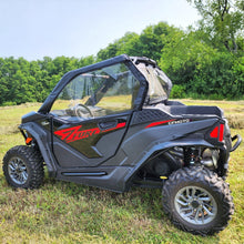 CFMOTO ZFORCE 800 / 950 Upper Doors & Rear Windshield Enclosure by 3 Star UTV, in-use view