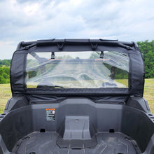 CFMOTO ZFORCE 800 / 950 Soft Rear Windshield by 3 Star UTV, in-use view