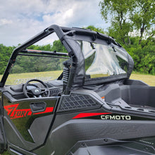 CFMOTO ZFORCE 800 / 950 Soft Rear Windshield by 3 Star UTV, in-use view 2