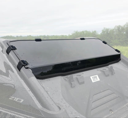 CFMOTO ZFORCE Z10 Polycarbonate Rear Windshield by 3 Star UTV, rear view