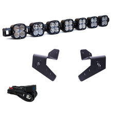 Can-Am Maverick R 7XL Linkable Light Bar Roof Mount Kit UTV - Front View | Baja Designs