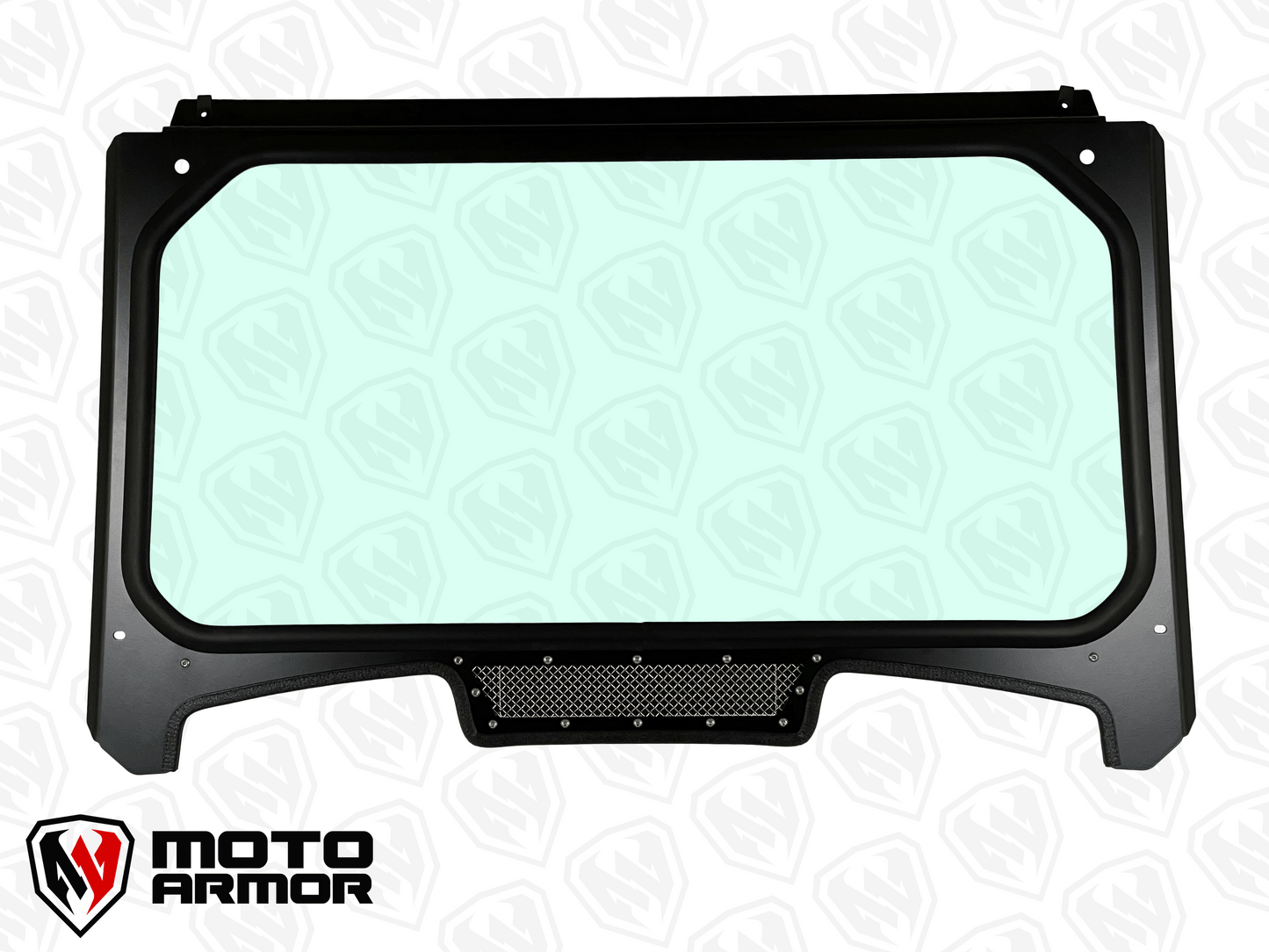 Glass Windshield with Vent for Polaris RZR Trail S