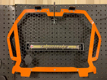Polaris RZR XP 1000 / Turbo Snap-In Front Grille with Light Bar SxS - Installed View | L&W Fab
