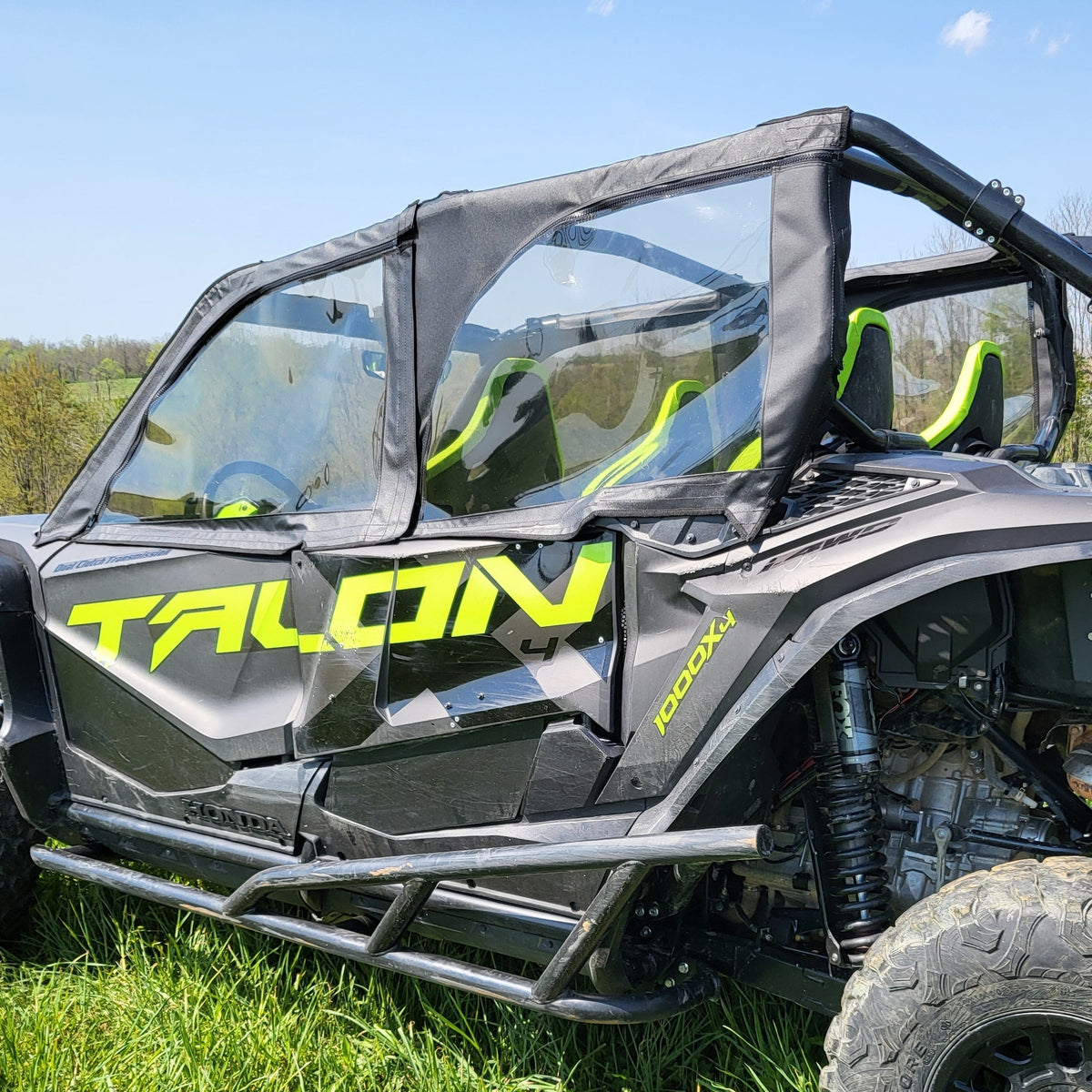 Honda Talon 4-Seat Soft Upper Doors by 3 Star UTV, product view 4