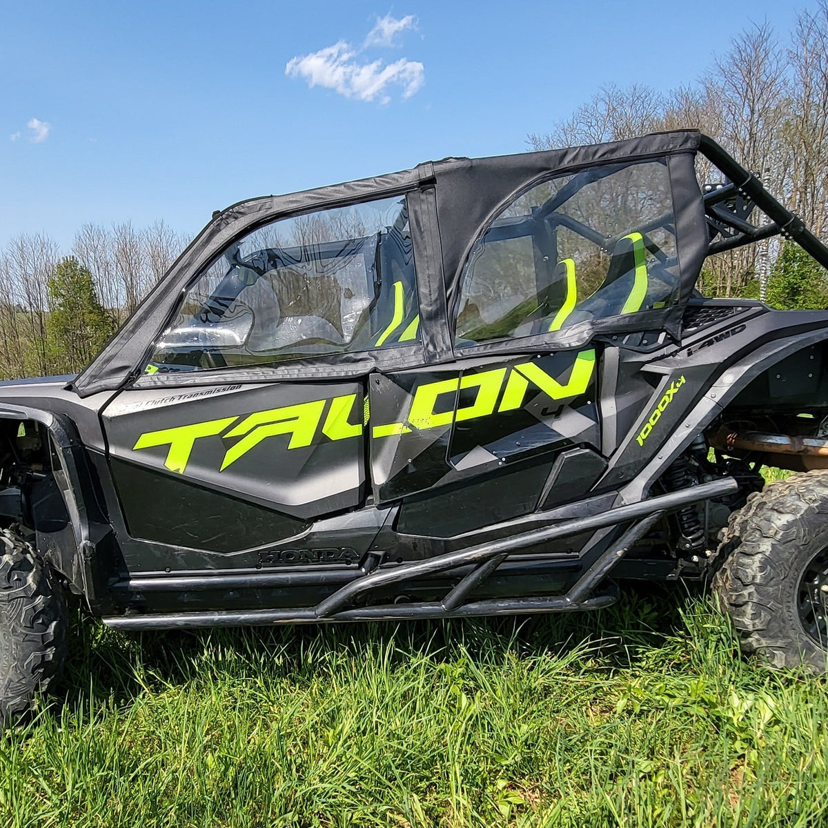 Honda Talon 4-Seat Soft Upper Doors by 3 Star UTV, product view 1