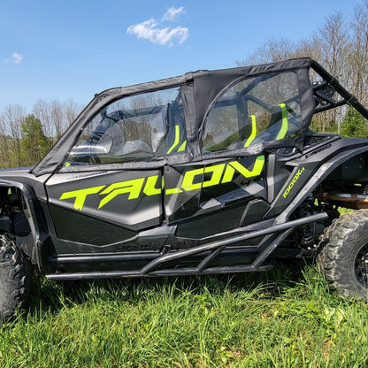 Honda Talon 4-Seat Soft Upper Doors by 3 Star UTV, product view 1