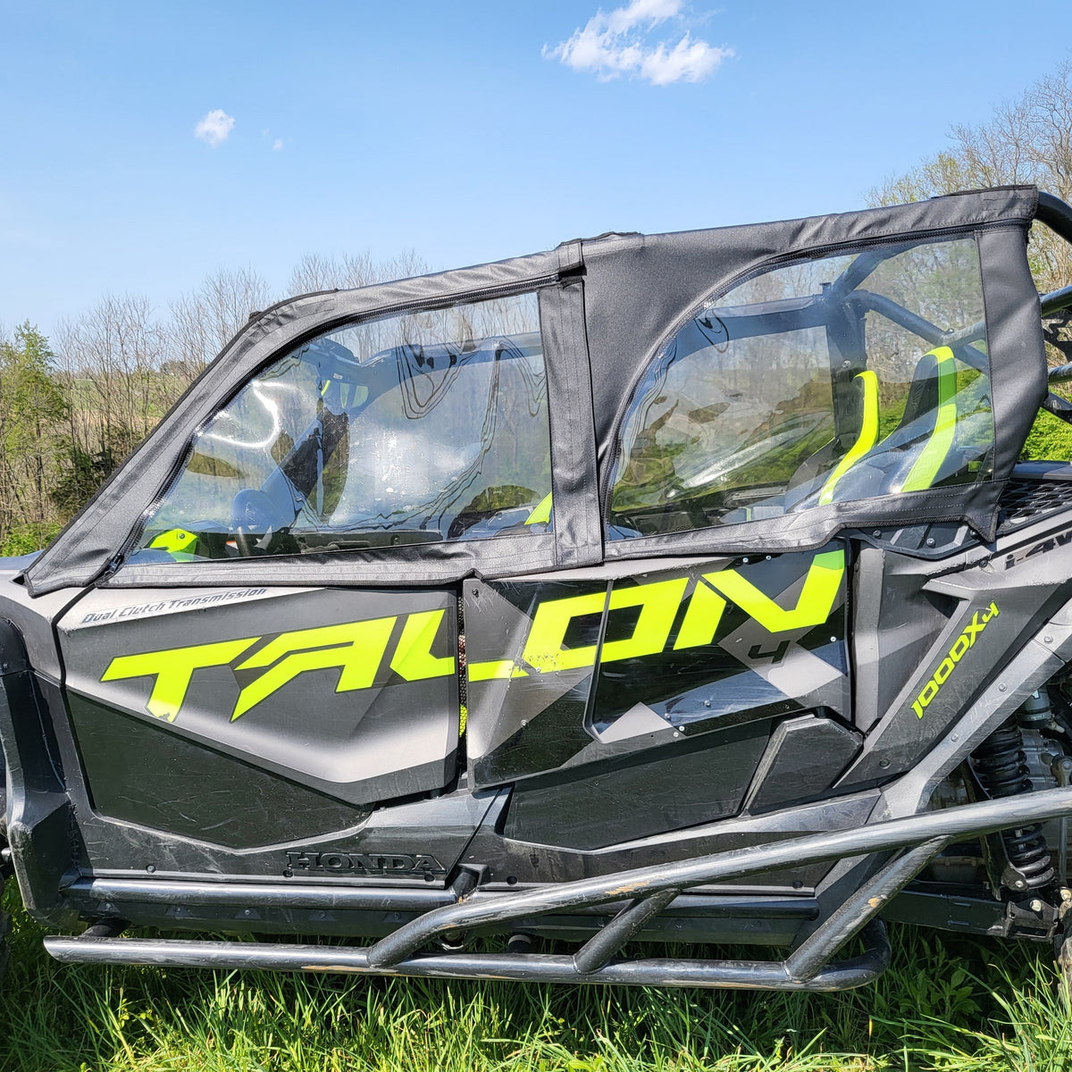 Honda Talon 4-Seat Soft Upper Doors by 3 Star UTV, product view 3