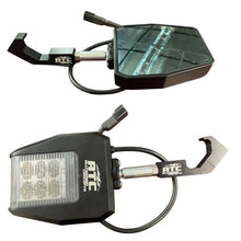 Side-Winder Series LED Mirrors SxS - Installed View | All Terrain Concepts