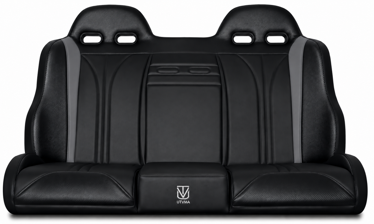 Polaris RZR Pro R / Pro XP / Turbo R Rear Bench Seat with Harnesses | UTVMA