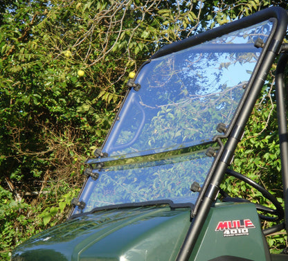 Kawasaki Mule 4000/4010 Trans - 2 Pc Scratch-Resistant Windshield