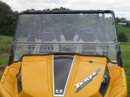 3 Star UTV Vented Front Windshield for Kawasaki Teryx 4-Seat Side by Side