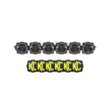 39in Gravity Titan LED Light Bar (6-Light) UTV - Front View | KC HiLiTES