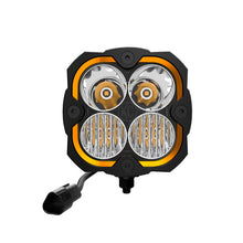 FLEX ERA 4 2-Light Master LED Light Pod Kit SxS - Installed View | KC HiLiTES