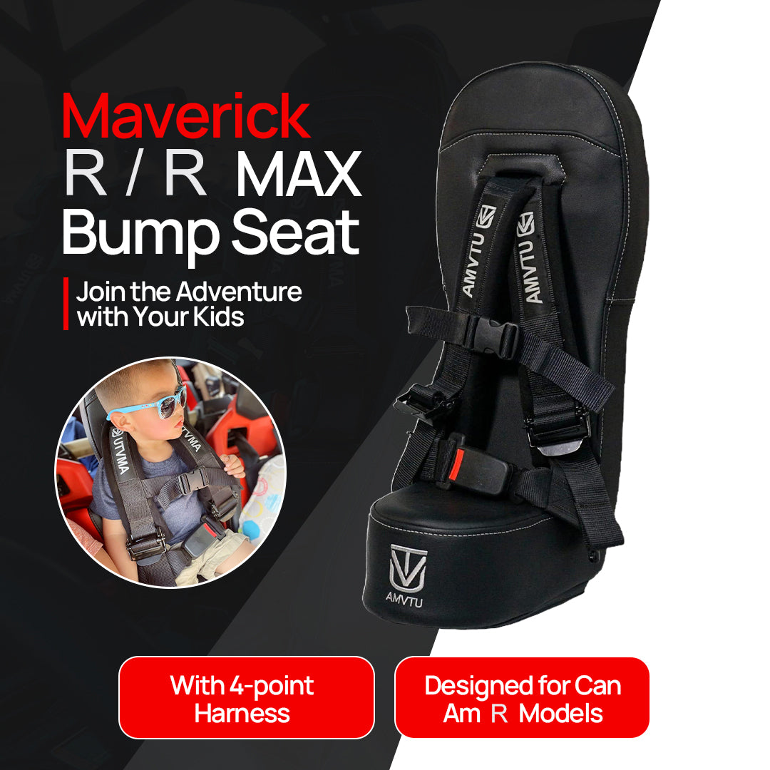 Can-Am Maverick R MAX Front Bump Seat with Harness