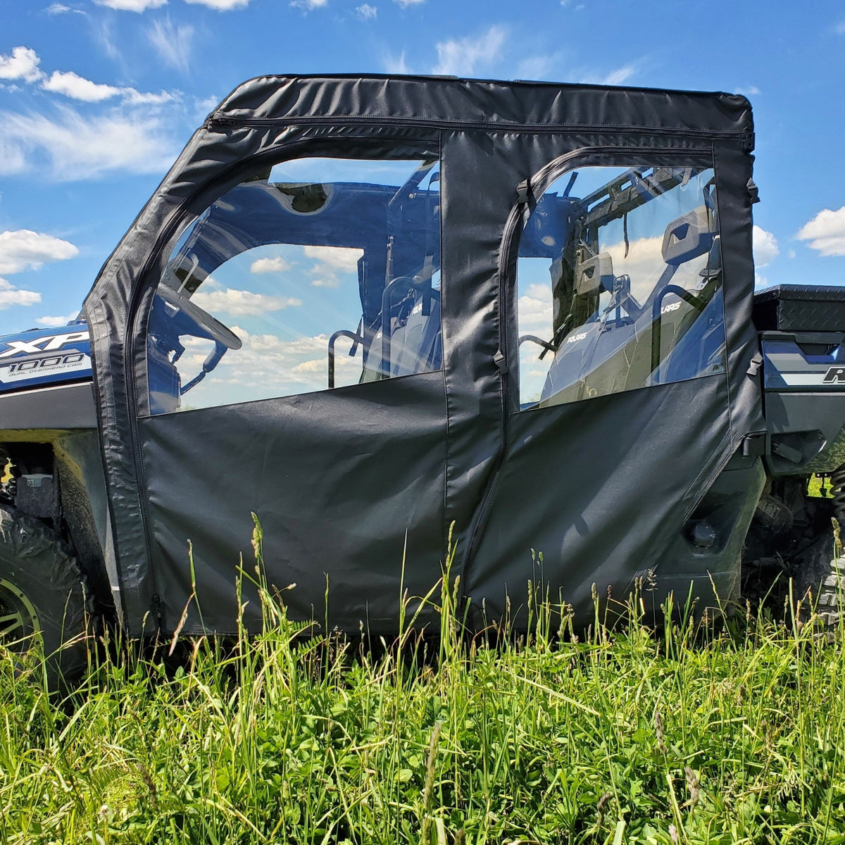 Polaris Ranger Crew 1000 Full Cab Enclosure (Hard Windshield) by 3 Star UTV, product view 5