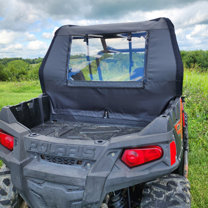 Polaris RZR 570 / 800 / XP 900 Soft Rear Windshield by 3 Star UTV, product view 2
