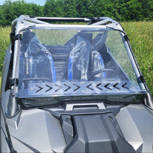 Polaris RZR Pro R Polycarbonate Front Windshield by 3 Star UTV, front view 2