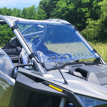 Polaris RZR Pro R Polycarbonate Front Windshield by 3 Star UTV, front view