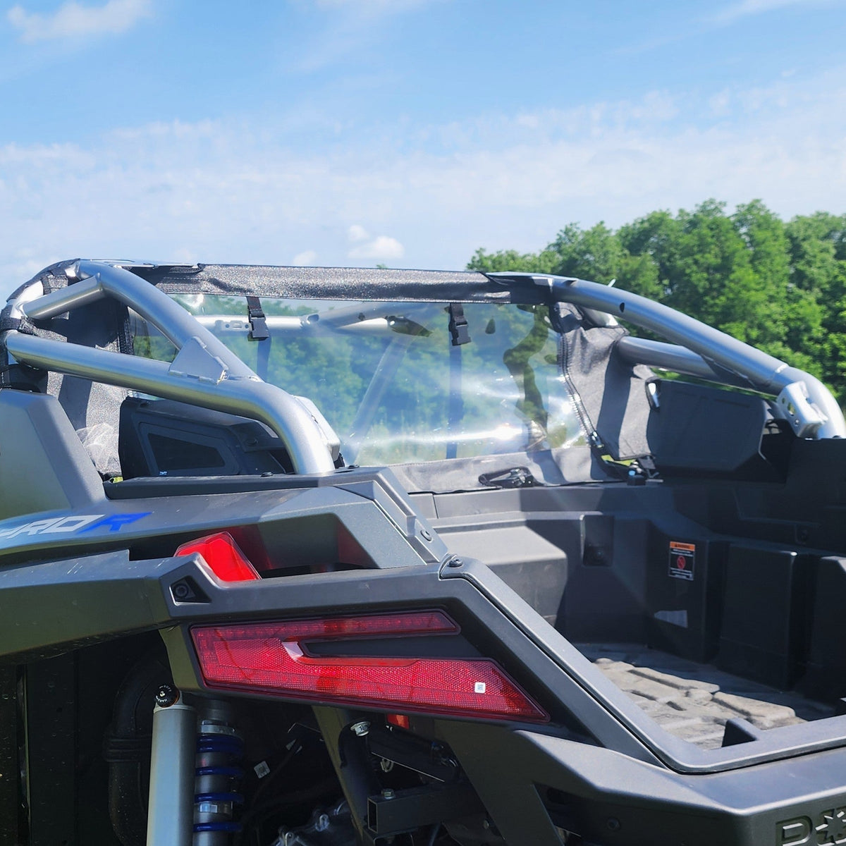Polaris RZR Pro R Vinyl Rear Windshield | 3 Star UTV