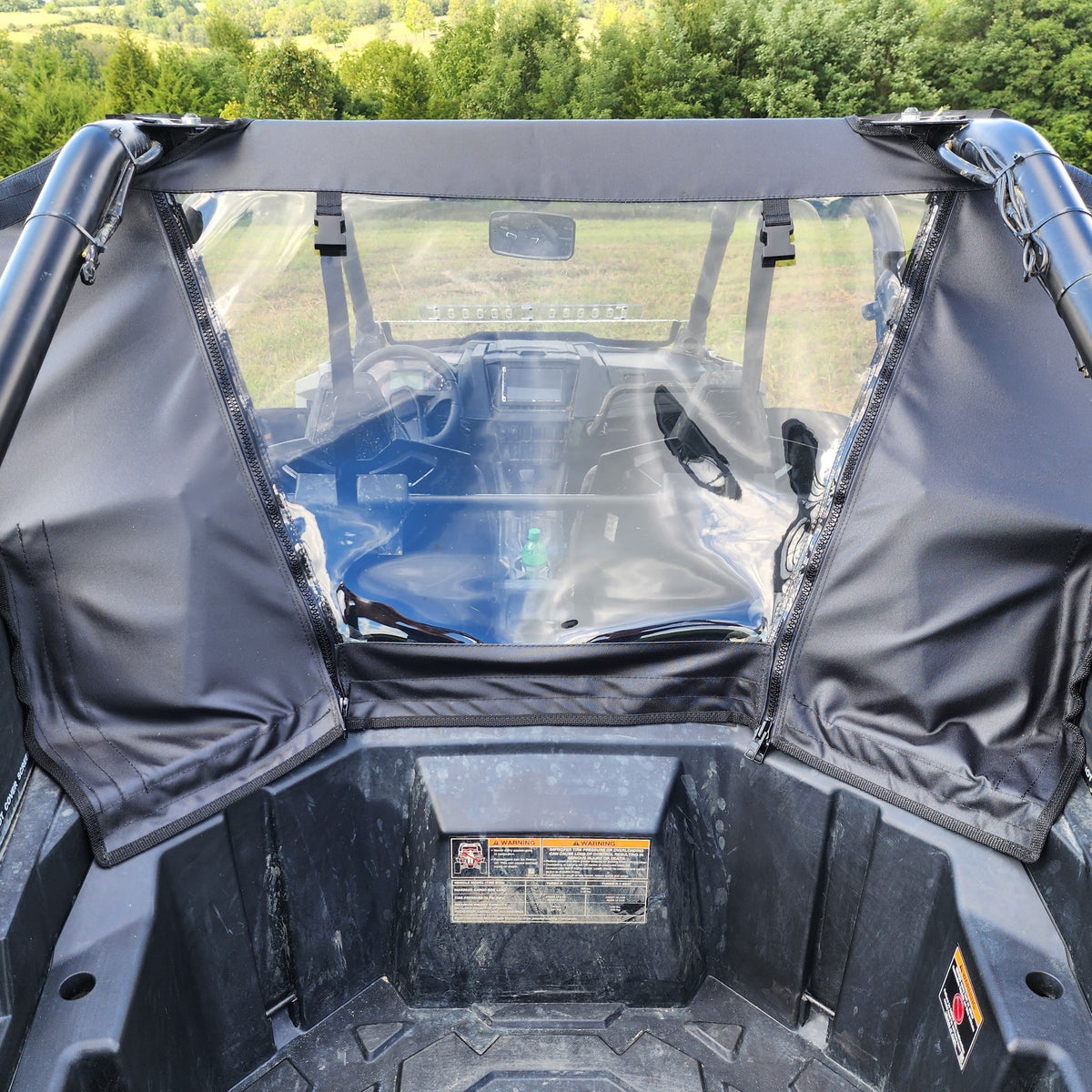 Polaris RZR Pro XP / Turbo R 4-Seat Soft Rear Windshield | 3 Star UTV