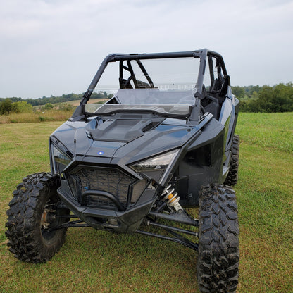 Polaris RZR Pro XP / Turbo R UTV Scratch-Resistant Half Windshield | 3 Star UTV