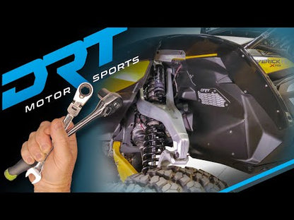 Can-Am Maverick R Front Aluminum Rock Guard Kit | DRT Motorsports