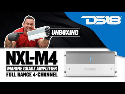 NXL-M4 Full-Range Class D 4-Channel Amplifier
