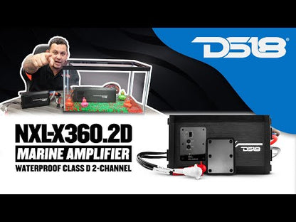 NXL-X360.2D Full-Range Class D 2-Channel Amplifier
