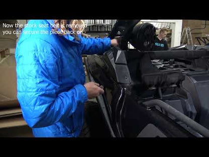 Can-Am Maverick X3 MAX Rear Bench Seat with Harnesses | UTVMA