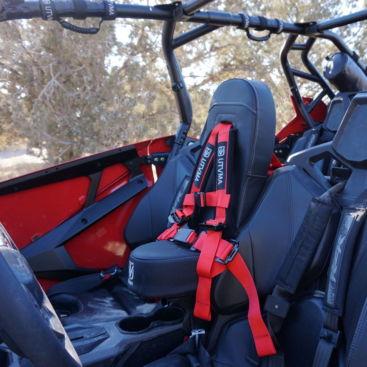 Polaris RZR Pro R / Pro XP / Turbo R 4-Seat Front Bump Seat with Harness | UTVMA