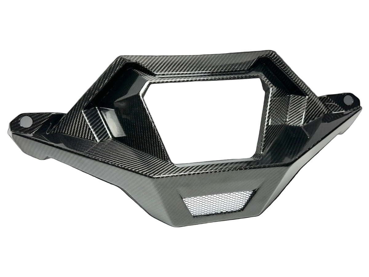 Polaris RZR Pro R Carbon Fiber Exhaust Cover | FourWerx