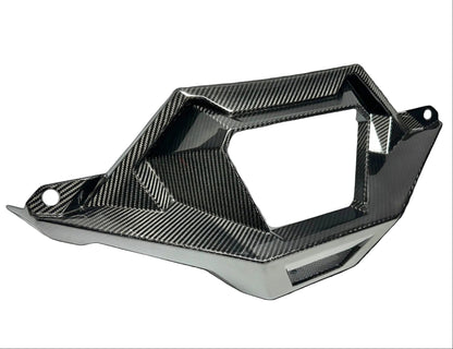 Polaris RZR Pro R Carbon Fiber Exhaust Cover | FourWerx