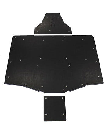 Polaris Ranger XP 900 UHMW Skid Plate UTV - Front View | Factory UTV